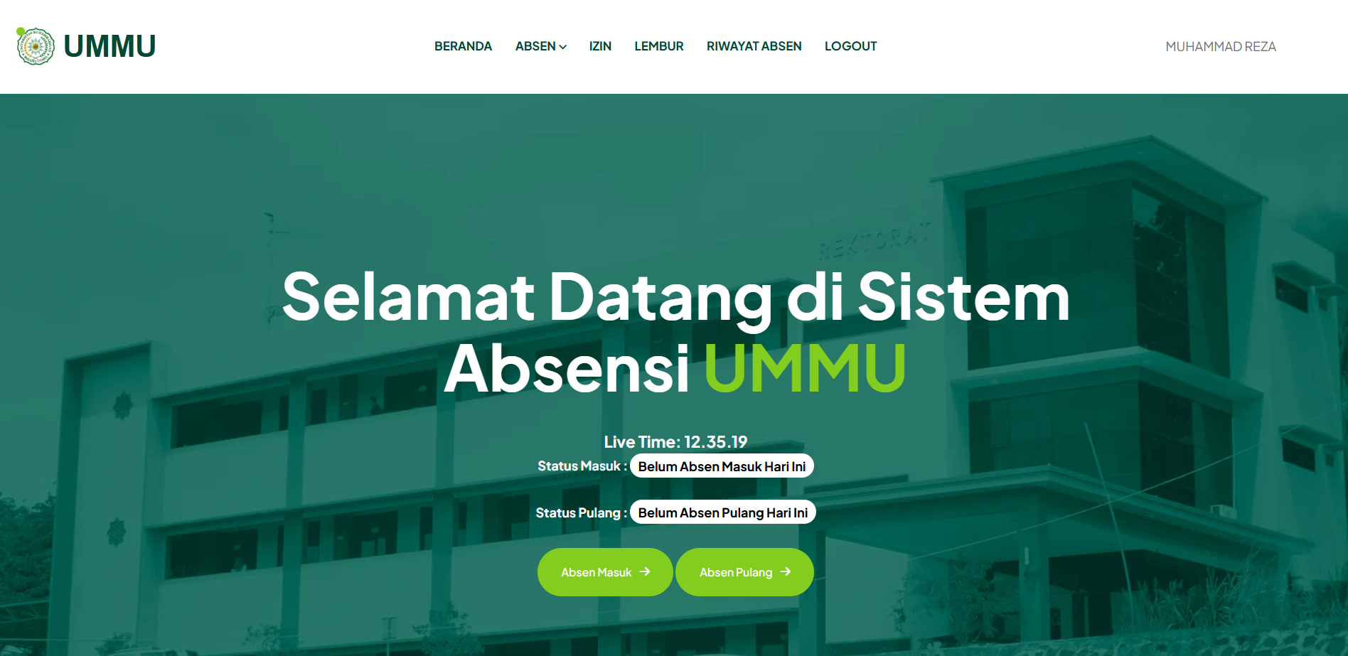 E-Absensi UMMU (GPS & Camera)