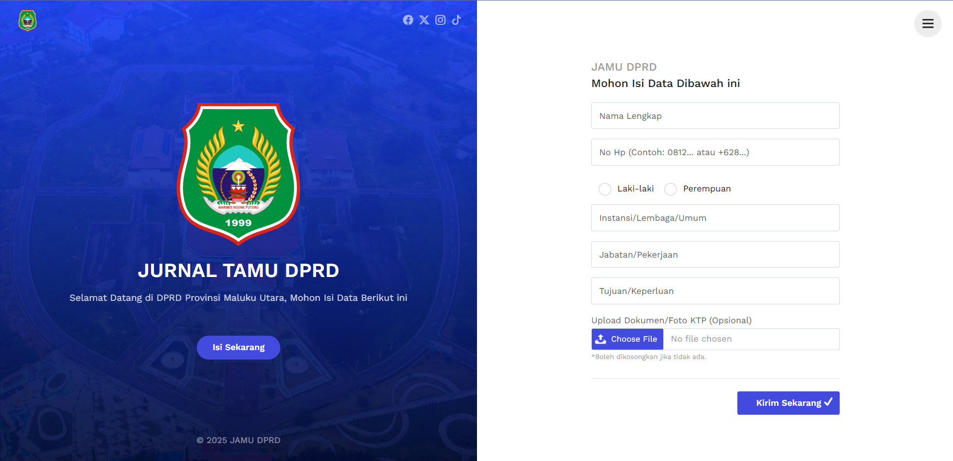 DPRD E-Government Platform